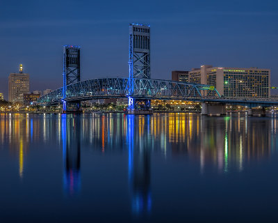 Main Steet Bridge at Dusk