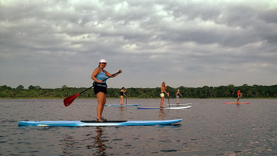 Paddle Boards on Guana Lake