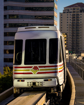 Arriving at San Marco Station