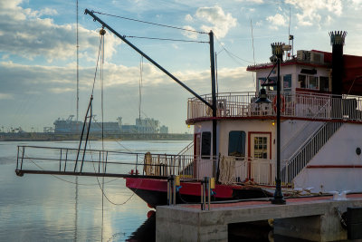 River Boat and Stadium