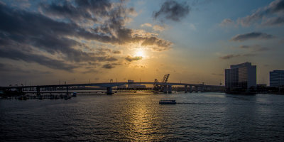 Sunset and Bridges