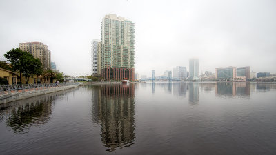 JAXscape Looking West in the Fog