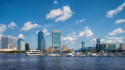 JAXscape: Slightly Cloudy