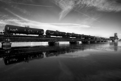 Tank Cars, Mostly BW