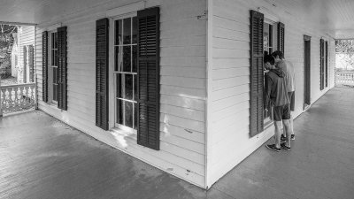 Take a Peek BW