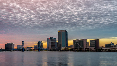 JAXscape with Mackerel Sky