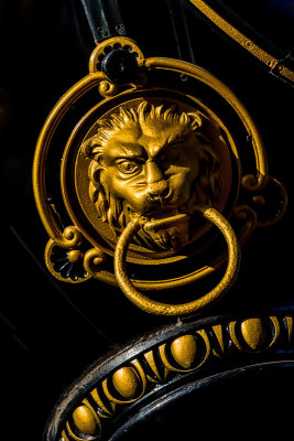 Lion with Brass Ring