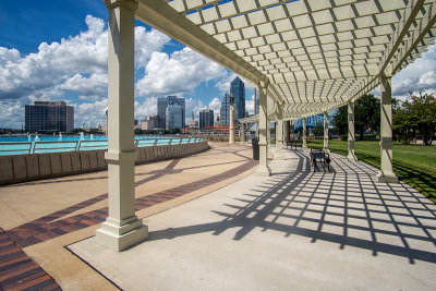 Pergola at Friendship Fountain