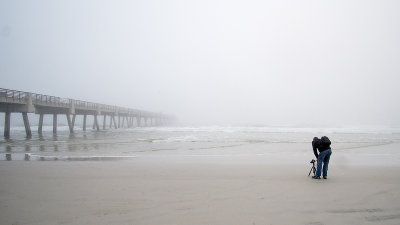 Xmas Eve Fog at the Beach 2