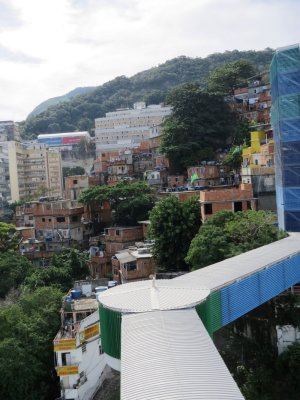 the favelas
