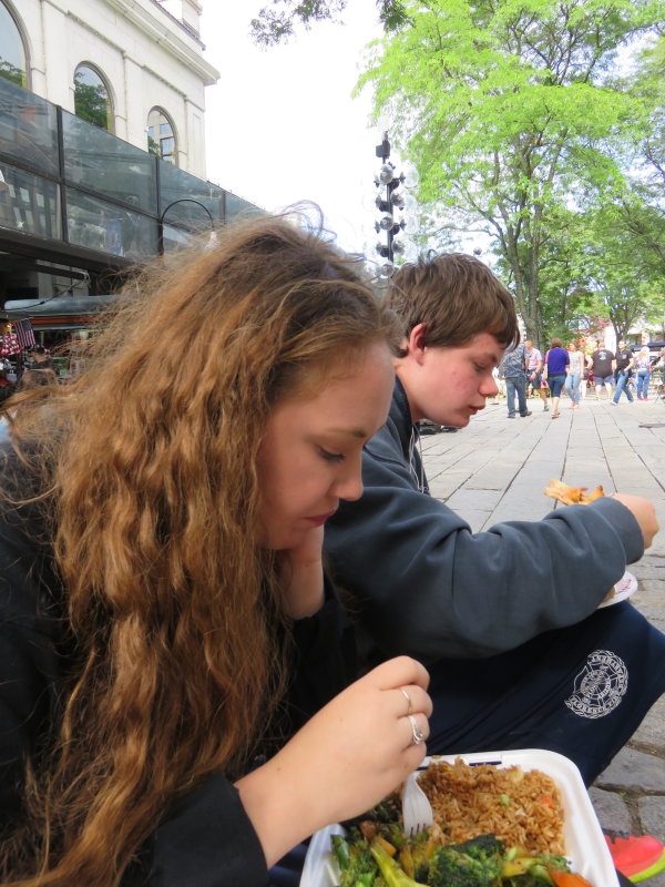 Dinner at Faneuil Hall