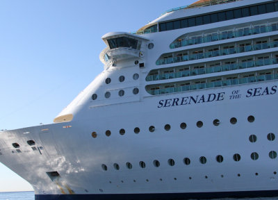 Senerade of the Seas - Our home for the next 12 nights.