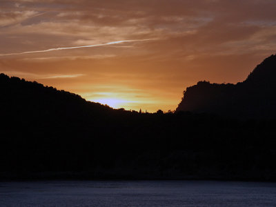 The sun sets on our Tuscan and Florence Adventure