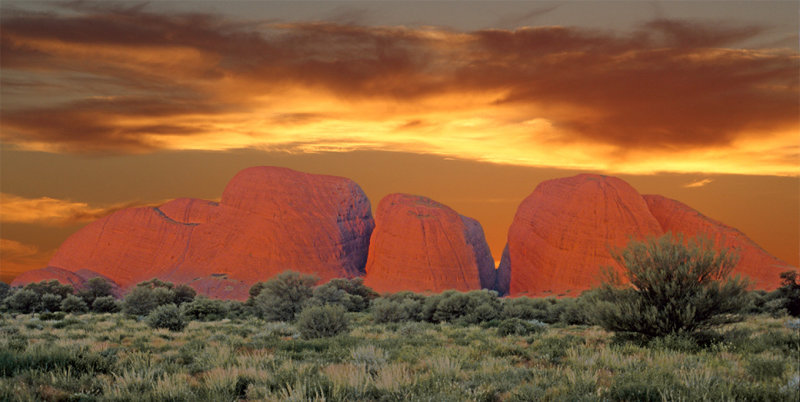 Kata Tjuta Glow