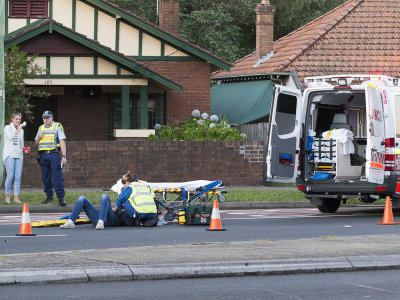 Paramedic Response to Motor Cycle Accident