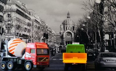Toy cars in Paris #4