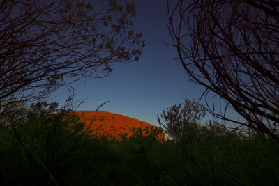 Sunrise On Uluru*Credit*
