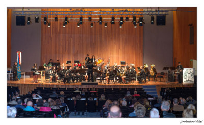 Concert banda de Rossell al Palau de Congresos de Peníscola. Novembre 2014