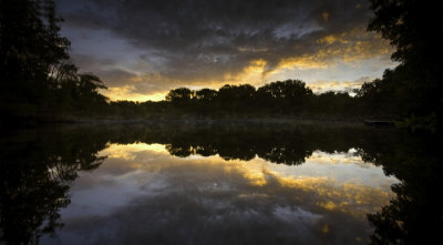 Powel Crosley Lake Summer Sunrise