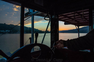 Sunrise Over Ohio River