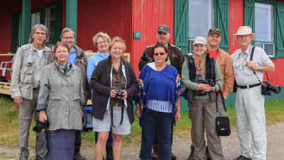 Membres de l'expditon Anticosti 2013