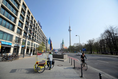 Alexander Platz from a distance