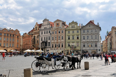 Old Town Square scene