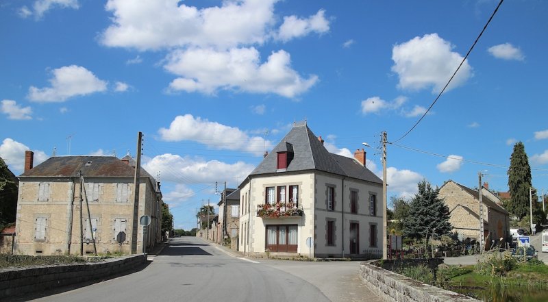 The Village of Mainsat, France