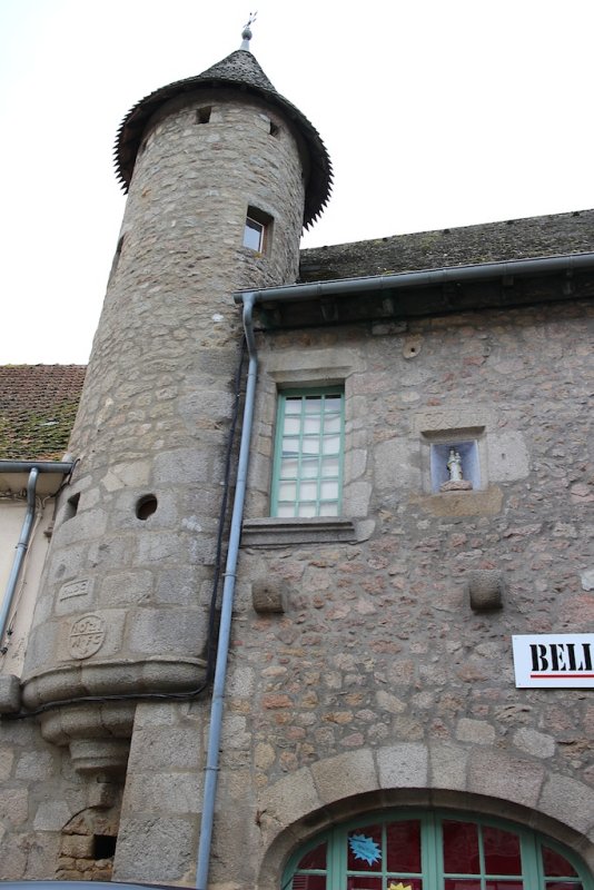 Bellegarde en Marche-every village needs a tower for Sleeping Beauty.