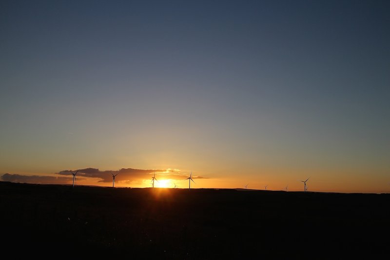 October 1st last night on the Durham Dales