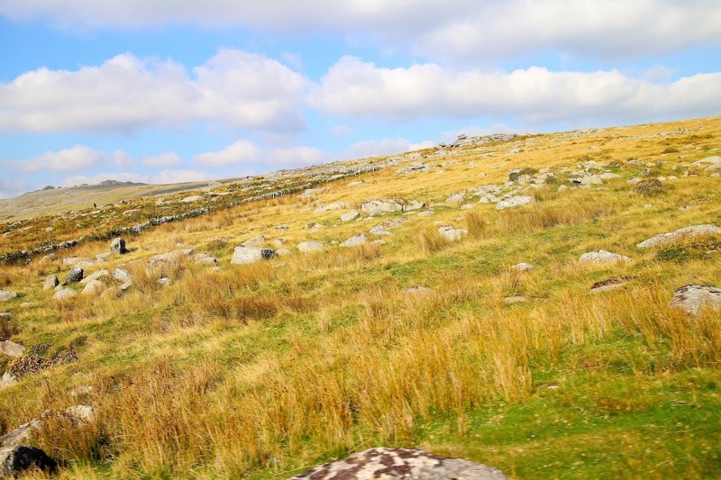 Dartmoor on a clear day