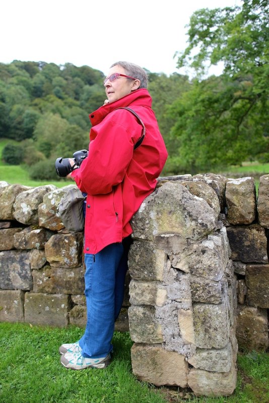 Chris at Rievaulx