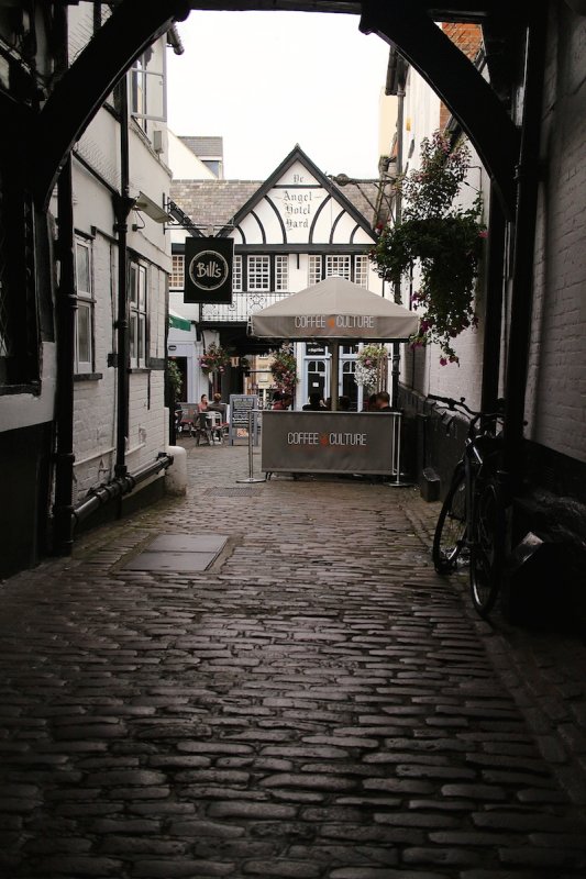 The Angel Hotel Yard,Guildford