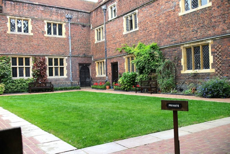 The courtyard Abbots Hospital Guildford