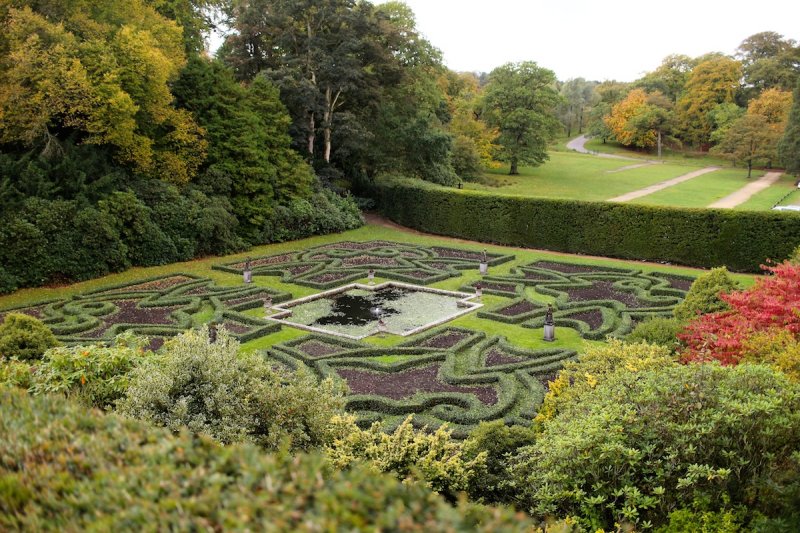 The Dutch Sunken Garden designed by Wm Legh