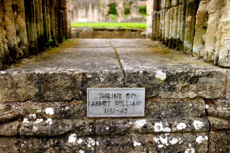 Shrine of Abbot William 1131-45