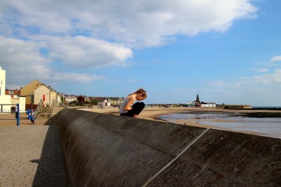 Seawall ~ Newbiggin by the Sea.