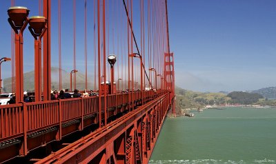Walking towards Marin