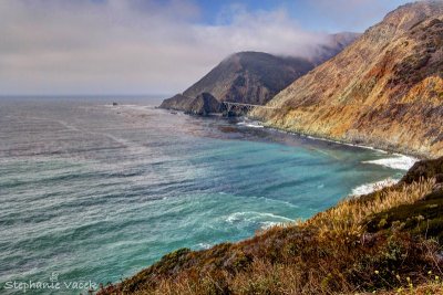 Big Creek Bridge in Big Sur