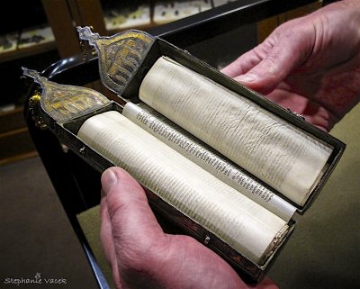 Miniature Torah Scroll