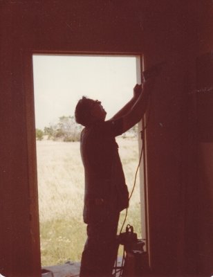 There was nothing but an open field out the back door in 1981.