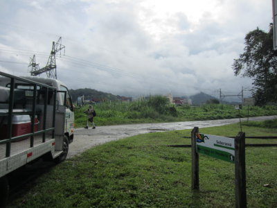 Out of the truck to look at birds
Near Gamboa, Panama