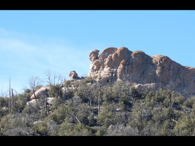View from the road up Mt Lemmon