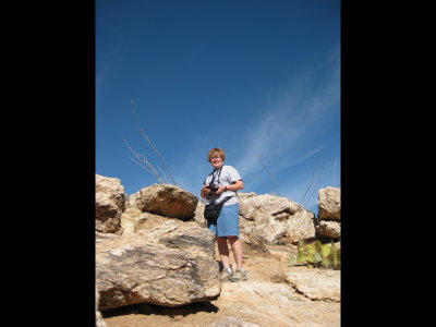 Mary on Mt Lemmon