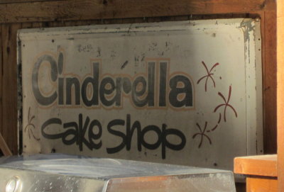 Sign from their old shop