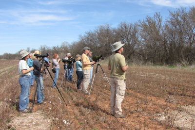 OCAS field trip group
near Hackberry Flat WMA