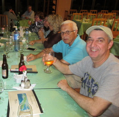 Dinner at La Granjita, Santa Clara, Cuba
Lorraine, Rich, Mary, Renee, Carli, Bob and Doug
Thursday evening, March 24 2016