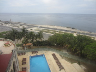 The view out our 5th floor room
Hotel Nacional, Havana, Cuba
March 25, 2016