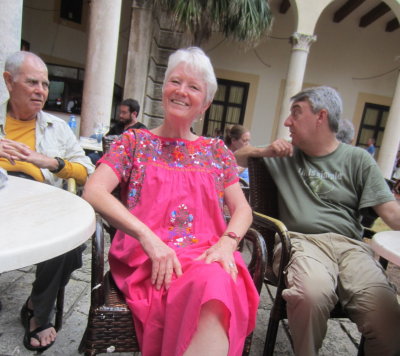 Lou, Patti and Doug
on the patio of Hotel Nacional, Havana, Cuba
March 25, 2016