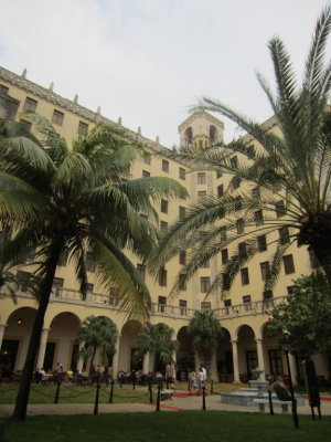 Oceanside view of the Hotel Nacional, Havana, Cuba